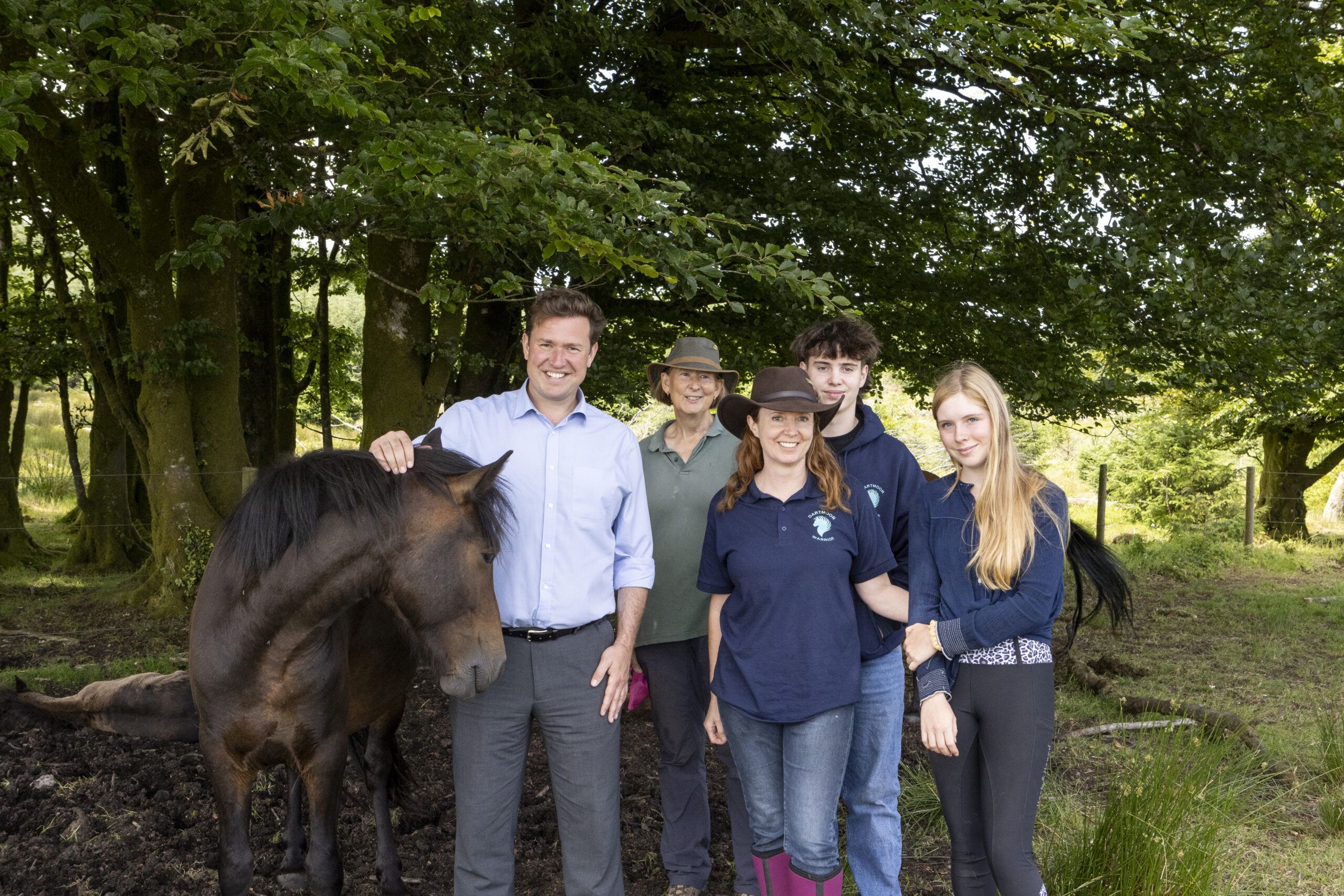 Proud to help protect Dartmoor’s unique ponies - Steve Race MP